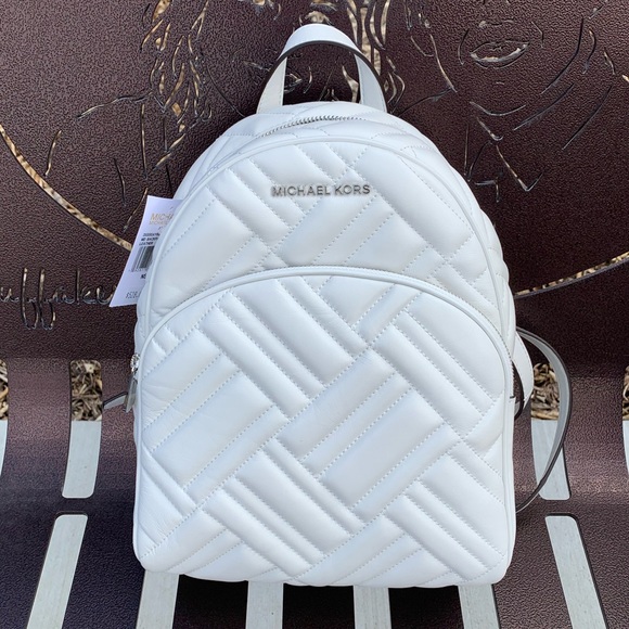 Michael Kors Handbags - Michael Kors Abbey Medium Leather Backpack.